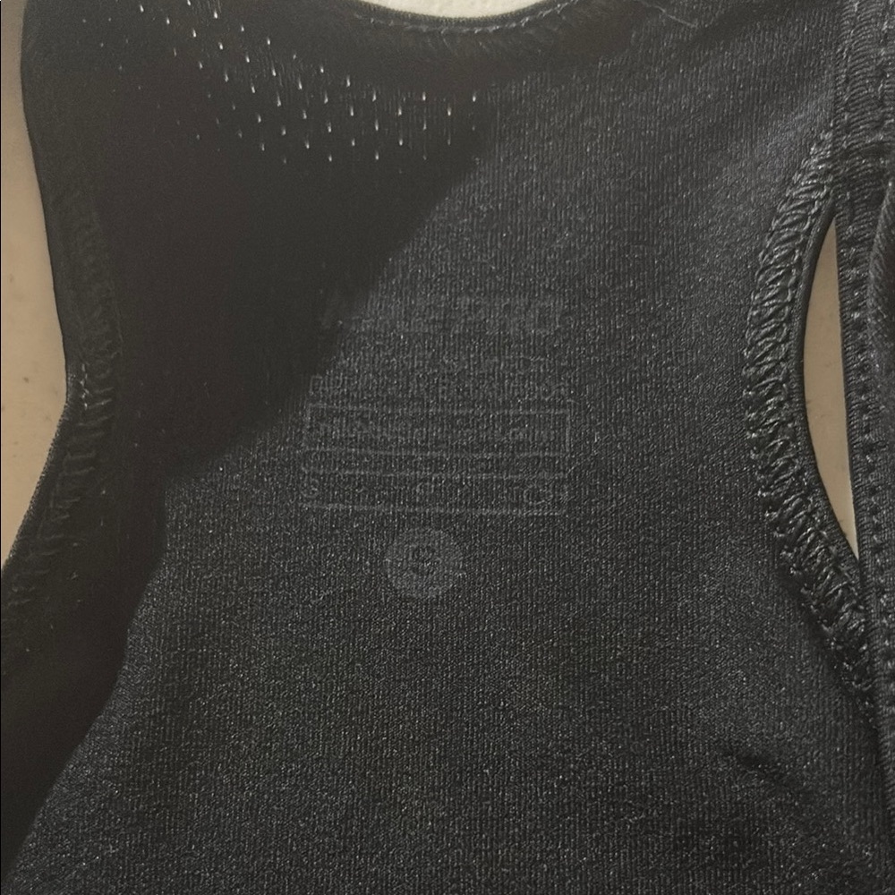 Nike Women's Black Racerback Tank Top - Picture 2 of 3
